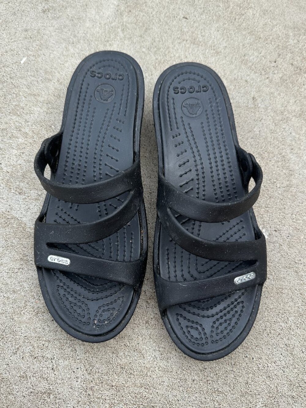 Crocs Slides Sandals Women's Size 10
